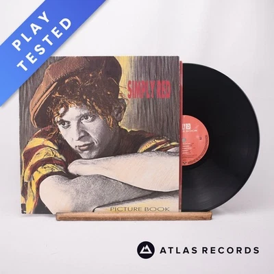 Simply Red Picture Book LP Album Vinyl Record 1985 EKT 27 Elektra - EX/EX - Image 1 of 4