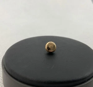 Original Rolex 24-600-8 18k Gelbgold Krone (FF) gebraucht - Bild 1 von 3