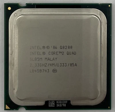 Intel Core 2 Quad Q8200 Desktop CPU Processor- SLB5M - Image 1 of 2