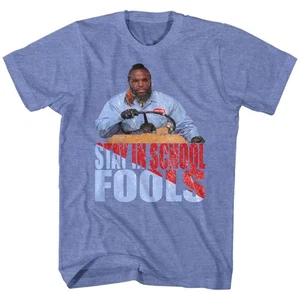 Mr. T Stay In School Light Icon Shirt - Picture 1 of 3