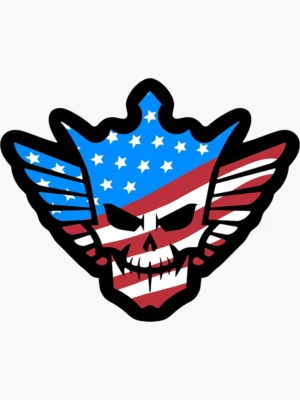 Cody Rhodes American Nightmare Sticker 3.7 x 3 In Glossy Finish