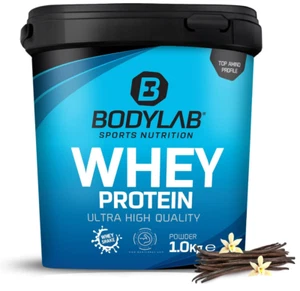 Bodylab24 Whey Protein Pulver, Eiweißpulver, Vanille, 1 KG - Bild 1 von 8