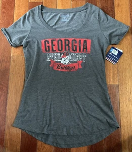 GEORGIA BULLDOGS UGA NEUES DAMENSHIRT GRÖSSE MEDIUM ~ NEU MIT ETIKETT - Bild 1 von 4