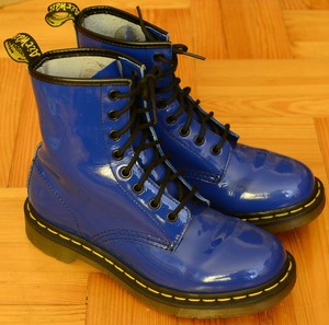 doc martens bleues