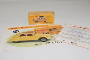 A4 1:43 ATLAS DINKY TOYS 558 CITROEN 2CV 2 HP MODELO 61 AMARILLO SIN USAR, EN... - Imagen 1 de 3
