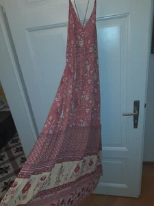 Spell and the Gypsy Portobello strappy maxi in wine, size S BNWT - Bild 1 von 3
