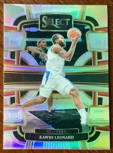 2023-24 PANINI SELECT CONCOURSE LEVEL SILVER PRIZM #24 KAWHI LEONARD - CLIPPERS - Picture 1 of 2