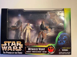 Neu im Karton Star Wars Kenner Power of the Force Mynock Hunt - Han Solo, Chewbacca, Leia - Bild 1 von 3