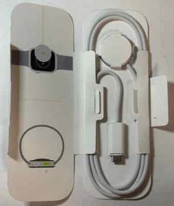 New OEM Apple Braided Cable USB-C To Apple Watch 1 Meter (3.2 ft) A2515B White - Zdjęcie 1 z 7