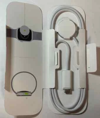 New OEM Apple Braided Cable USB-C To Apple Watch 1 Meter (3.2 ft) A2515B White - Image 1 of 4