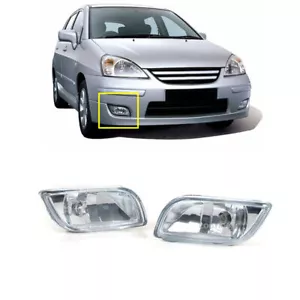 Pair For Suzuki Aerio/Liana 2004 2005 2006-2012 Front Bumper Fog Light Day Light - Picture 1 of 5