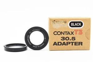 【UNUSED in BOX】Contax T3 Black 30.5mm Adapter T3D KYOCERA From JAPAN - Picture 1 of 24