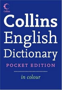 Collins English Dictionary Pocket Edition--Paperback-0007208782-Good