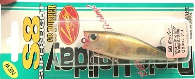 Lucky Craft S8 Super Eight Popper, Topwater, Oberfächenköder, 7,5cm Floating Neu - Bild 1 von 2