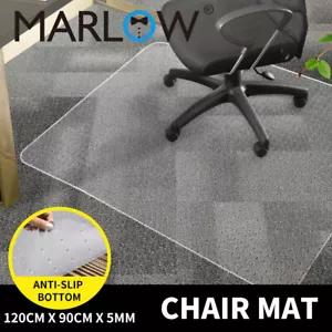 marlow Chair mat Office Carpet Floor Protectors Home Room Computer Work 120X90 - Picture 1 of 11