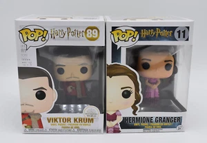 Funko Pop Viktor Krum #89 Hermione Granger #11 Goblet of Fire Ball Harry Potter - Picture 1 of 7