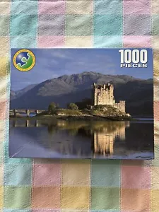 Puzzle Mundo 1000 Piezas Castillo Eilean Donan en Loch Dulch, Highlands Escocia - Imagen 1 de 3