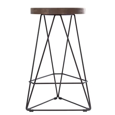 Bar stool for home bar, counter stool chair modern, no assembly required - Image 1 of 4