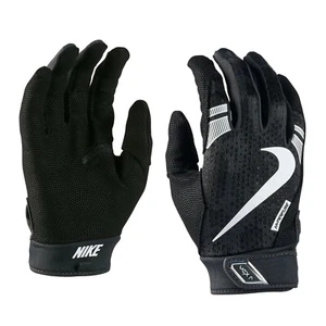 Guantes de bateo de béisbol Nike Vapor Elite Pro GB0410-012 negros piel de oveja para hombre talla S - Imagen 1 de 3