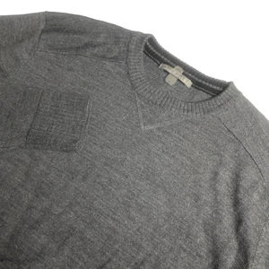 Smartwool Men's Large Gray Sweater Crew Neck Wool Blend - Picture 1 of 7