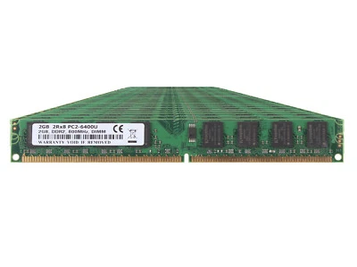 Lot 2GB Intel CPU 2Rx8 PC2-6400 DDR2 800Mhz 240Pin CL6 DIMM Memory RAM Desktop @ - Image 1 of 4