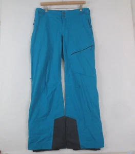 Mountain Hardwear Snow Pants Womens Large Blue Insulated Winter Snowboard Ski - Picture 1 of 16