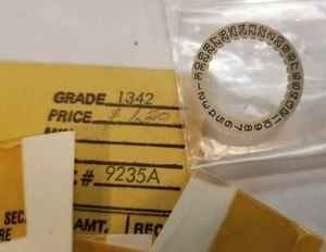 Genuine Omega Date Indicator Cal.1342 part #9235a, from Omega service center. - Picture 1 of 4