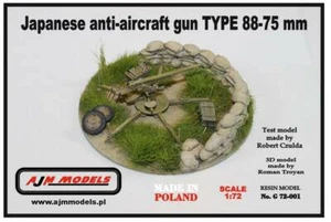 Pistola antiaérea japonesa AJM Models 1/72 tipo 88 - 75 mm - Imagen 1 de 6