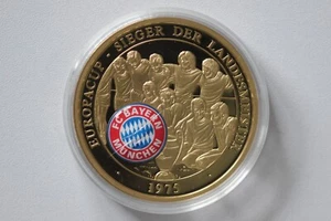 FC BAYERN MÜNCHEN - MÜNZE-MEDAILLE - EUROPACUP - SIEGER DER LANDESMEISTER 1975 - Bild 1 von 2