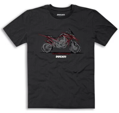Ducati Graphic Multistrada V4 short-Sleeved Grey New - Image 1 of 2