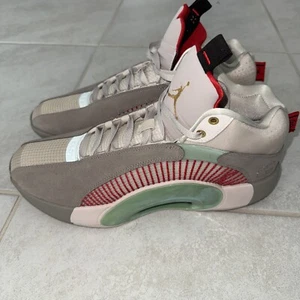 Air Jordan 35 x CLOT Sepia Stone XXXV 2021 Nike DD9322-200 Größe 15 Brandneu - Bild 1 von 11