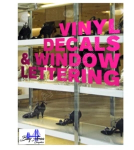Vinyl Window Decal Custom Business Lettering Storefront Office Sticker - Bild 1 von 24