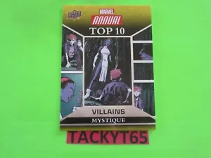 2016 MARVEL ANNUAL SINGLE TOP 10 VILLAINS CARD(S) NEW YOU CHOOSE - Bild 1 von 8