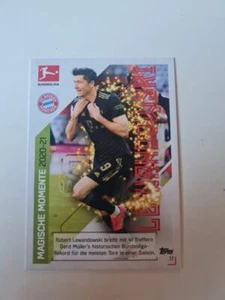 Topps Match Attax Bundesliga 21/22 Magische Momente Robert Lewandowski - No. 17 - Bild 1 von 1