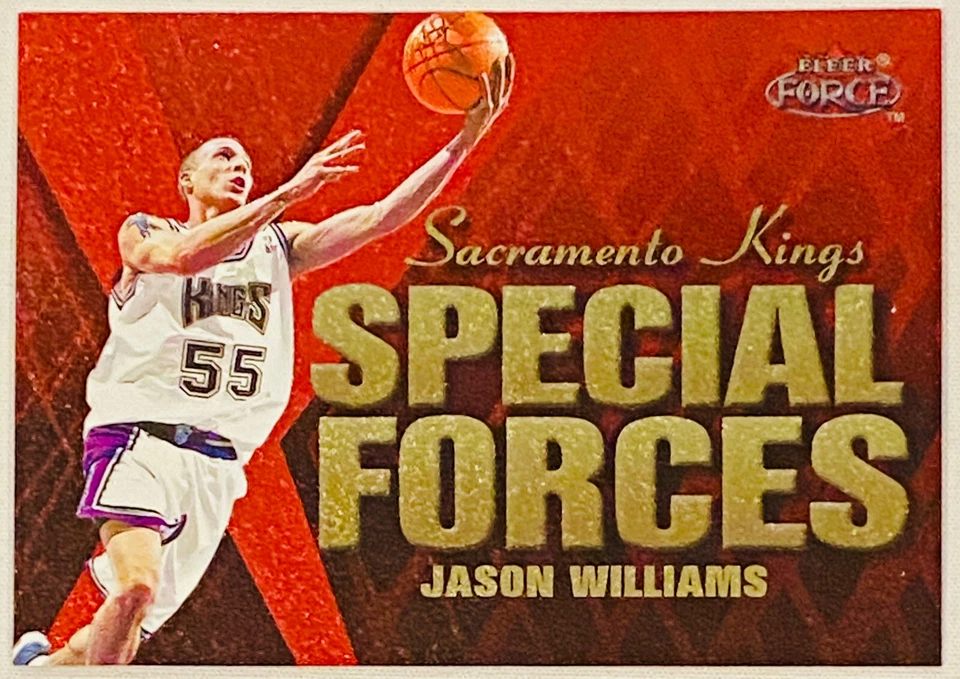 Jason Williams 1999-2000 Fleer Force Special Forces NM Card #8SF - Image 1 of 2