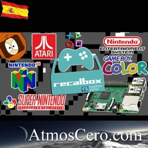 MicroSD Recalbox/Batocera/Retropie Raspberry Pi3B - Pi3B+ Esp - Imagen 1 de 1