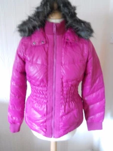 DKNY JEANS Womens Down Jacket Hoodie Size- M , New With Tags rrp -348 pounds - Picture 1 of 3