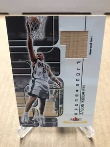 JASON KIDD 2001-02 FLEER MAXIMUM FLOOR SCORE CARD GAME USED COURT NETS - Picture 1 of 2