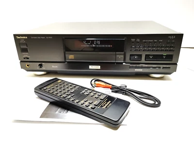 Lettore CD stereo TECHNICS SL-PS70 con telecomando * revisionato perfettamente funzionante * - Immagine 1 di 4