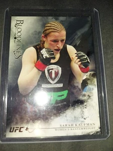 2014 Topps UFC Bloodlines schwarz Sarah Kaufman #17/25 - Bild 1 von 2