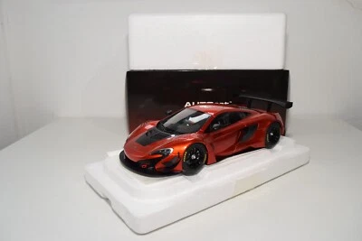 A99 1:18 AUTOART 81642 MCLAREN 650S 650 S GT3 VOLCANO ORANGE MIB VERY RARE ! - Photo 1/4