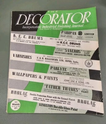 The DECORATOR magazine, June 1947 issue for sale. Collectable Magazine - Image 1 of 4