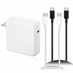 61W USB-C Power Supply for Apple MacBook Pro 13 inch USB-C Power Cord - Picture 1 of 7