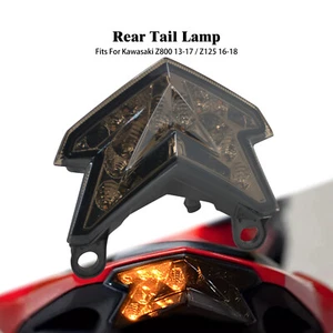 Integrated LED Turn Signal Light Amber Red Tail Rear Lamp Fit For KAWASAKI Z800 - Picture 1 of 9
