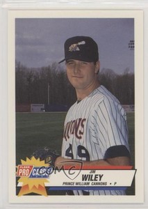 1993 Fleer ProCards Minor League Jim Wiley #657