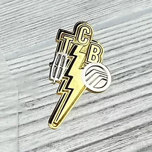 ELVIS & LINCOLN/MERCURY - 2 Logos With TCB Lightning Bolt - Lapel Pin - RARE - Picture 1 of 7