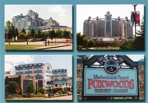 Postcard 4 x 6 Multi-Views of Foxwood Casino in Ledyard, CT - Picture 1 of 2