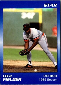 1990 Star Cecil Fielder Cecil Fielder #4 Detroit Tigers