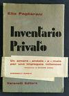 INVENTARIO PRIVATO (Elio Pagliarani) Veronelli 1959