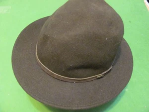Vintage Four Seasons knautschbarer Filz Scala Classico Dorfman Pacific Herren Hut L. - Bild 1 von 6